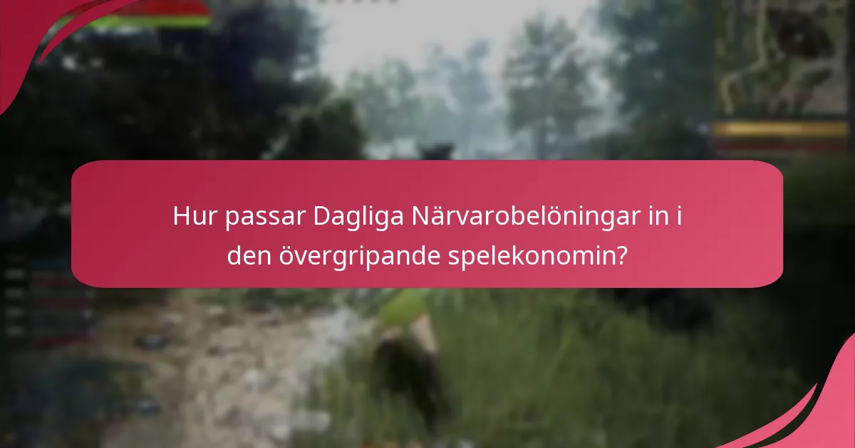 Vilka är plattformsdifferenserna i Dagliga Närvarobelöningar?